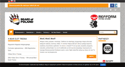 Desktop Screenshot of bearsofpoland.pl